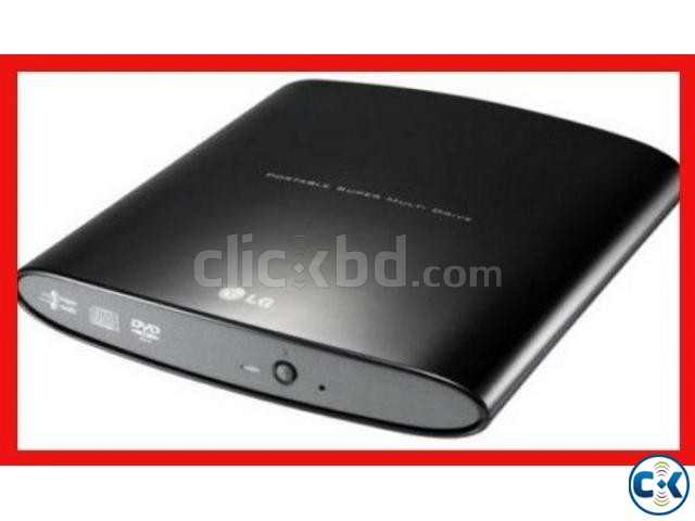 LG External Portable DVD Writer GP08 Lite large image 0