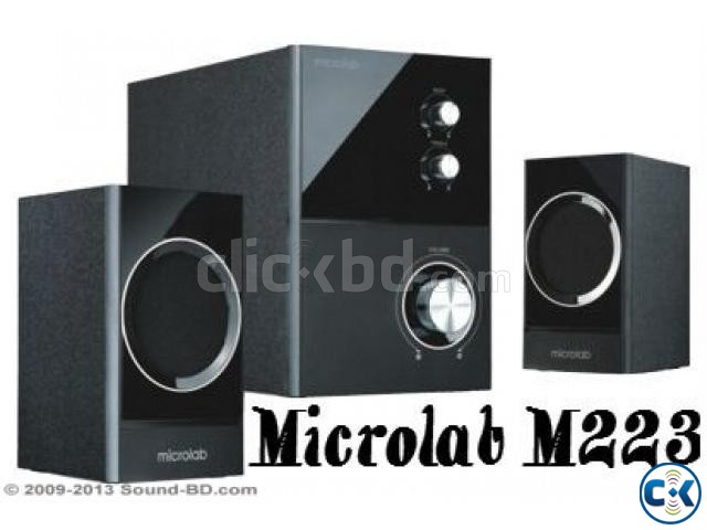 MICROLAB M-223 MULTIMEDIA SPEAKER large image 0