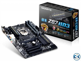 GIGABYTE Z87 HD3 HASWELL MOBO 10 days used 3 yrs warranty