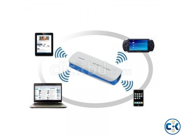 3G Wifi Router Power Bank For Tablet Pc large image 0