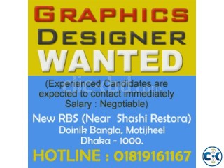 Graphics Designer Wanted