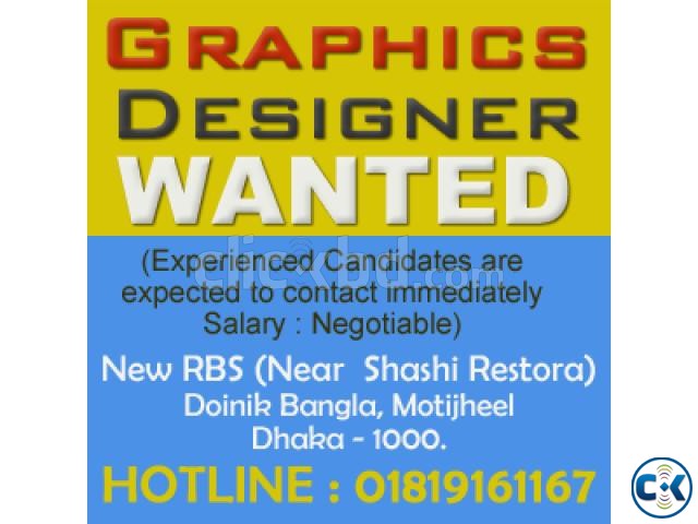 Graphics Designer Wanted large image 0