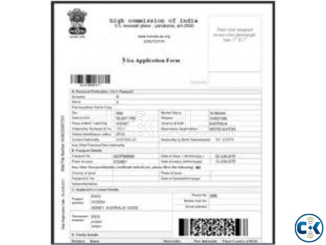 Confirmed E-Token Of Indian Visa Appointment large image 0