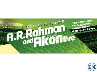T20 ..Openning Ceremony LIVE with AKON and A.R. Rahman