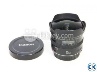 Canon Fisheye lens 15 mm F 2.8 EF