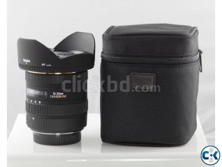 Sigma 10-20mm for Canon.