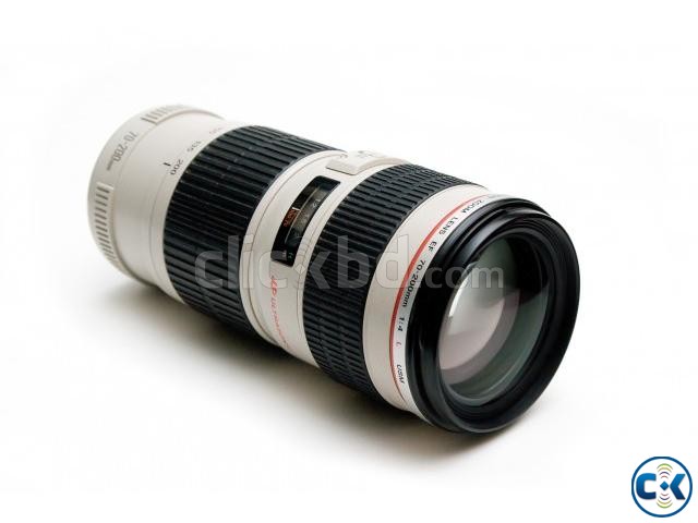 Canon 70-200mm 4 L lense large image 0