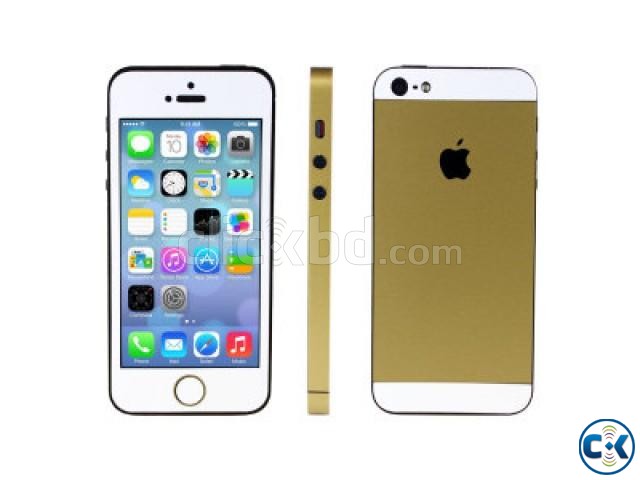 i phone 5s gold super mirror copy  large image 0