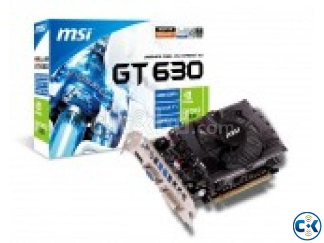 MSI GeForce GT630 4GB DDR3 128-bit Graphics Card large image 0
