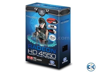 SAPPHIRE HD 4550 512MB hyper memory upto 1.2GB DDR3 HDMI