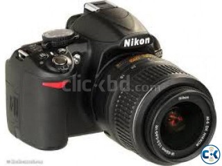 Nikon D 3100 DSLR camera 18-55mm ED Lens