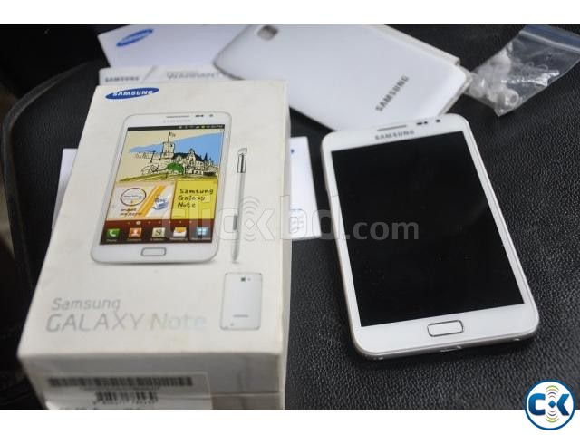 SAMSUNG GALAXY NOTE GT-N7000 WHITE COLOR  large image 0