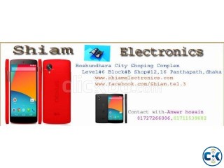 Nexus 5 16 GB Brand New At Boshundhara Shiam electronics
