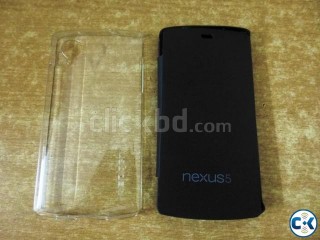 Nexus 5 Flip cover and Back Cover