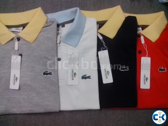 Lacoste Polo T Shirts large image 0