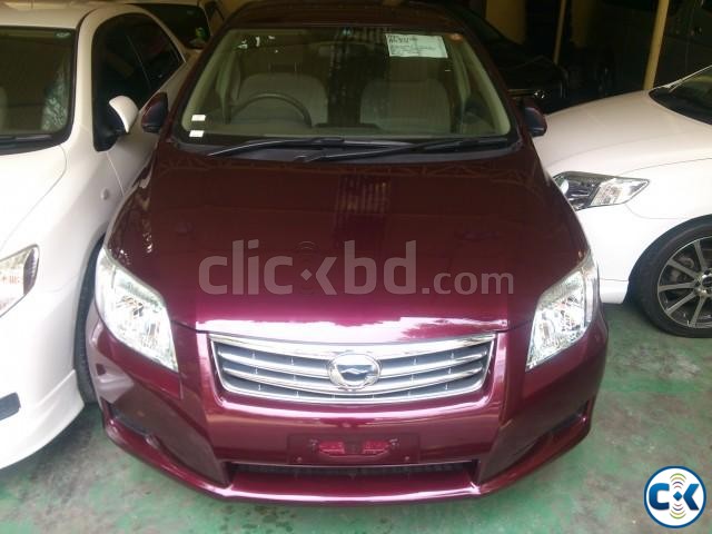 Toyota Axio X Cherry Color Red Wine 2010 large image 0