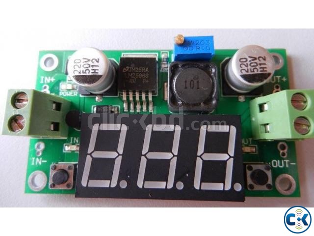 DC-DC Step Down Converter LM2596 Power Supply with Voltmeter large image 0