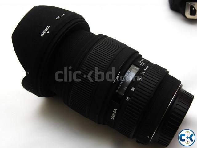 Sigma 24-70 f2.8 EX DG macro lens for Nikon large image 0