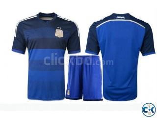 Argentina World Cup 2014 Away Kit Jersey Pant 
