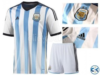Argentina 2014 World Cup Home Kit Jersey Pant 