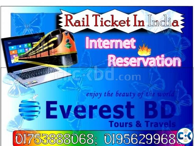 Rail Ticket All Over India large image 0