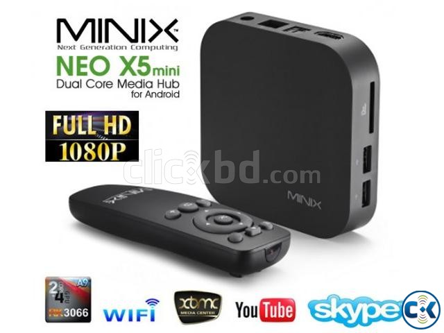 MINIX NEO X5mini Android PC Duel Core 8GB HDMI TV Box large image 0