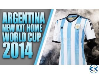 Argentina Home Jersey 2014 Exclusive European Quality