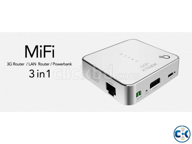 MIFI 3G ROUTER POWER BANK large image 0