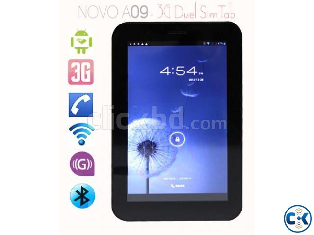 Novo A9 Duel sim 3G tablet pc 1.2GHz Dual core 1GB 8GB large image 0