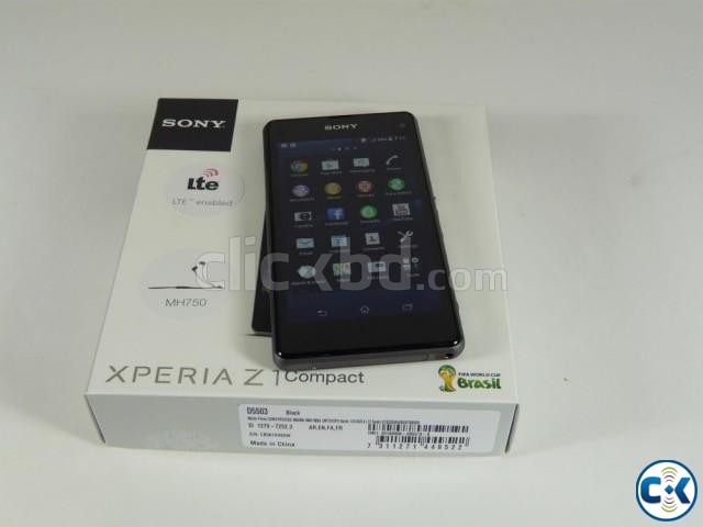 Brand New Sony xperia z1 Black Original with complete acceso large image 0