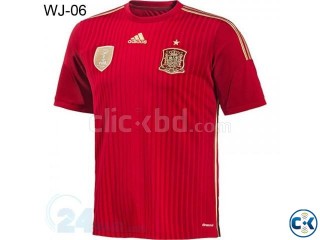 Spain 2014 World Cup Home Jersey