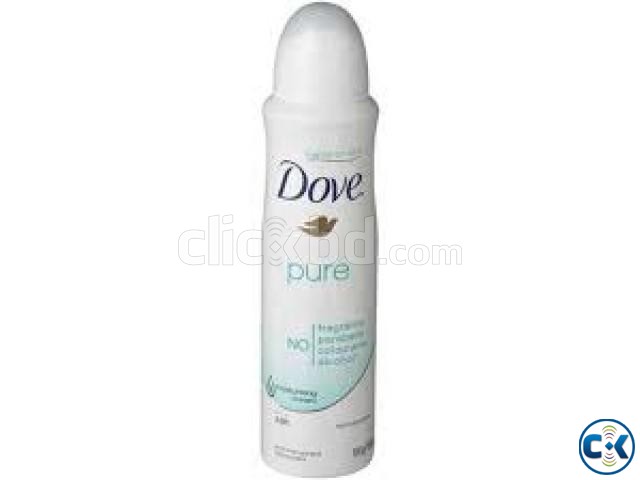Dove pure body spray 150 ml large image 0