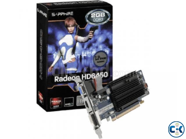 Sapphire Hd 6450 2gb graphics card large image 0