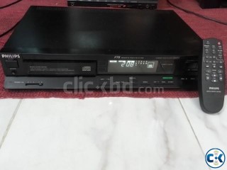 PHILIPS STERIO HIGH END CD PLAYER WITH REMOTE