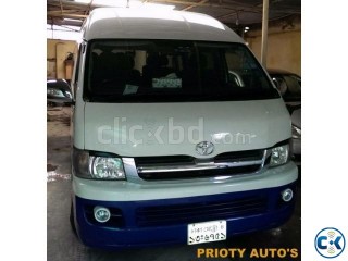 I want to Rent A Hiace Grand Cabin 2005 Monthly Per day 