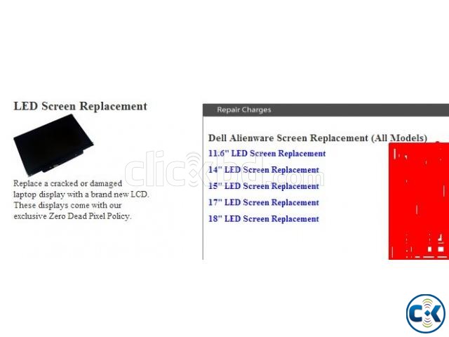 Dell Alienware Screen Replacement All Models  large image 0