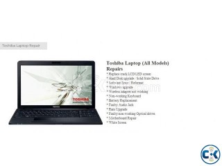 Toshiba Laptop All Models Repairs