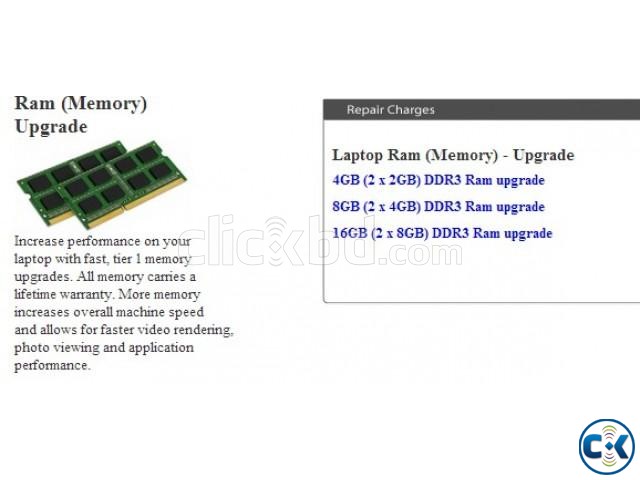 Laptop Ram Memory - Upgrade large image 0