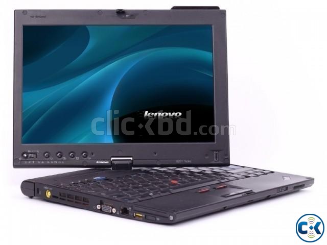 Lenovo ThinkPad X201 Tablet i7-640LM 2.13GHz 500GB 12.1 Tou large image 0