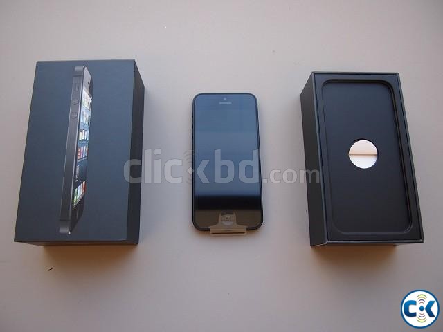 Intact Box iPhone 5 32GB Black Color_Limited Stock By DXGen large image 0