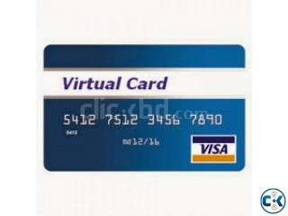 Verity your account with Virtual Credit card