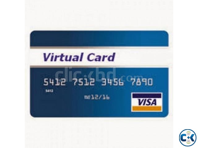 Verity your account with Virtual Credit card large image 0
