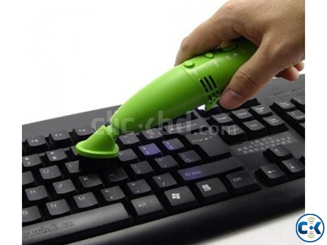 Mini USB Vacuum Keyboard Cleaner large image 0