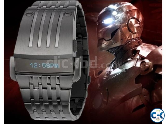 Iron Man LED watch large image 0