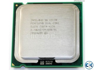 Dual Core E5400 Processor