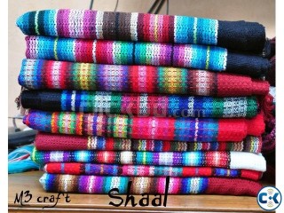 Acrylic shawl