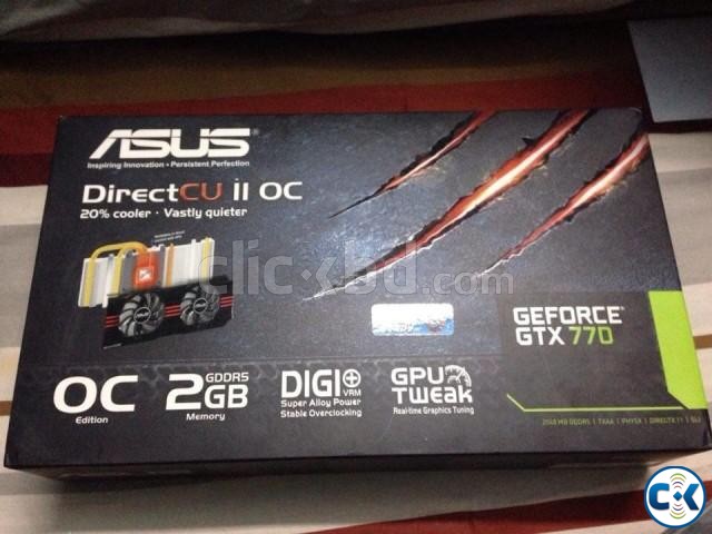Graphics Card - ASUS GTX 770 with 2 years warranty  large image 0