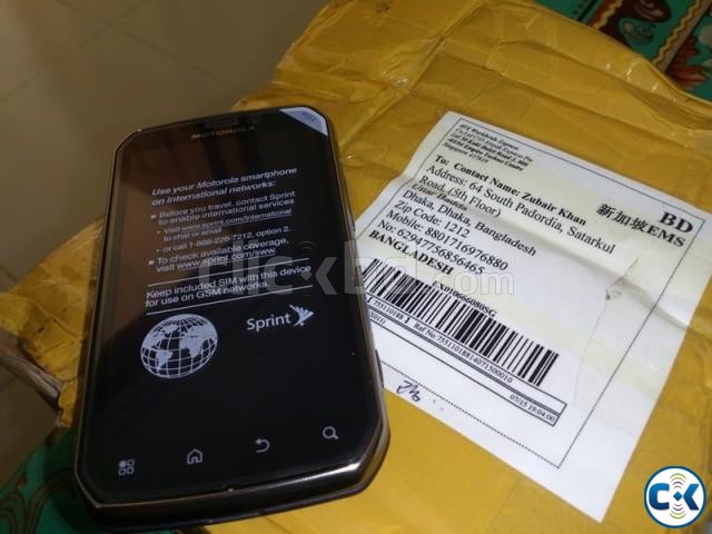 Motorola Electrify MB853 full intact android phone large image 0