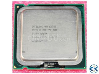 Intel Core 2 Duo Processor E6750 4M Cache 2.66 GHz 1333MHz