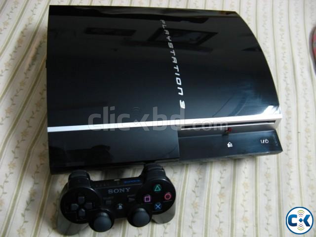Ps3 fat moded with 500 gb hdd large image 0